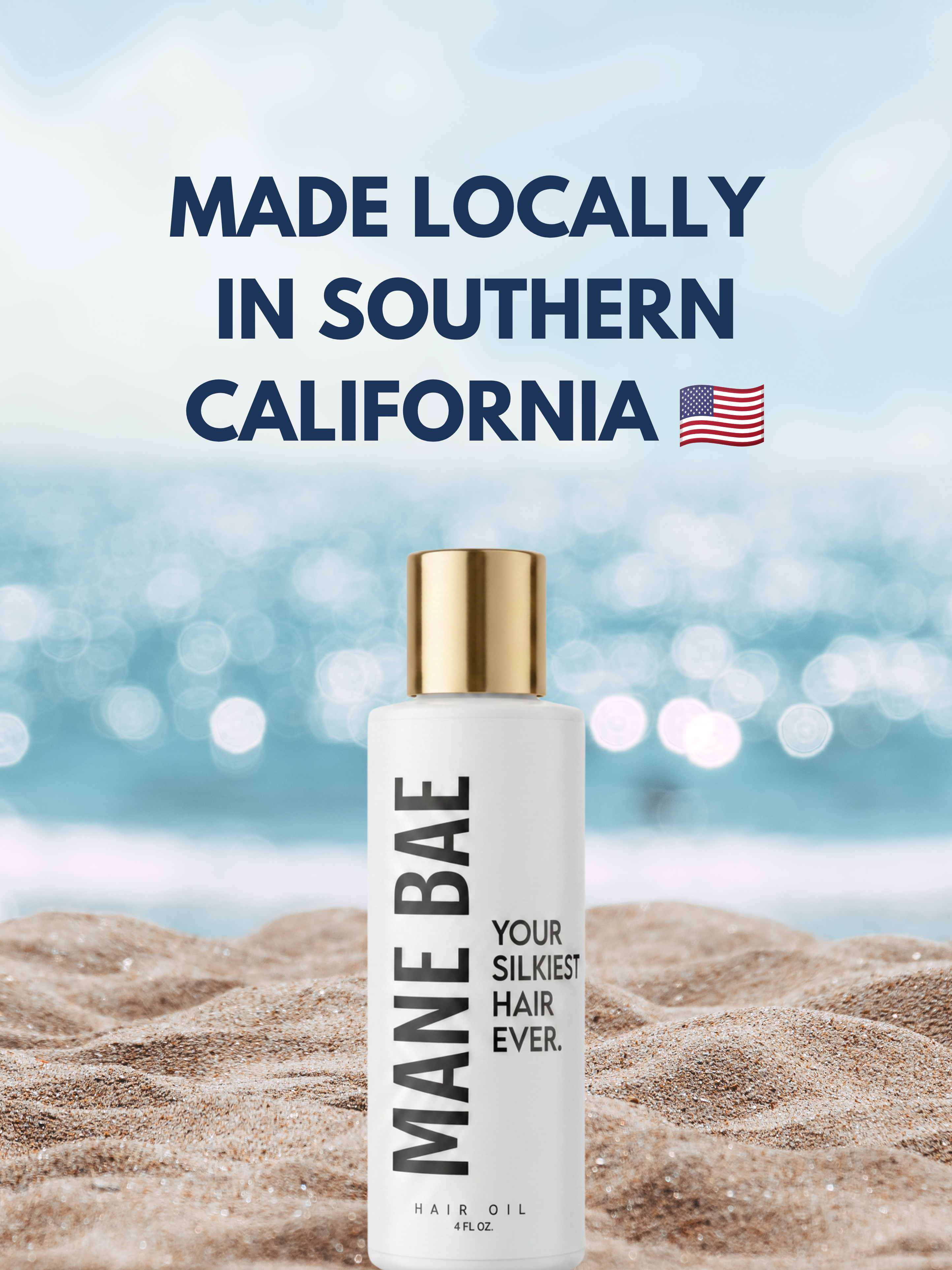MANE BAE Hair Oil - 4 oz. - Your Silkiest Hair Ever